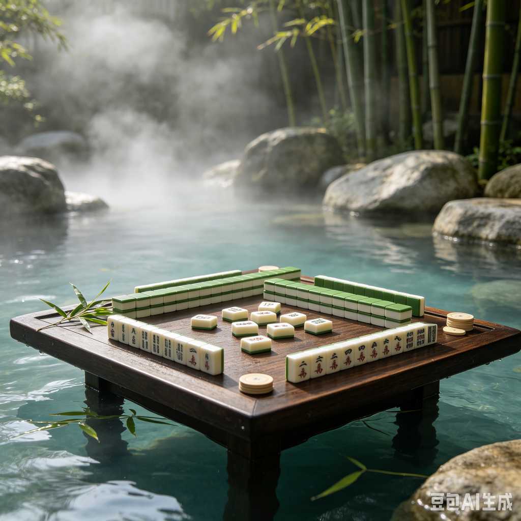 metallic finish mahjong set